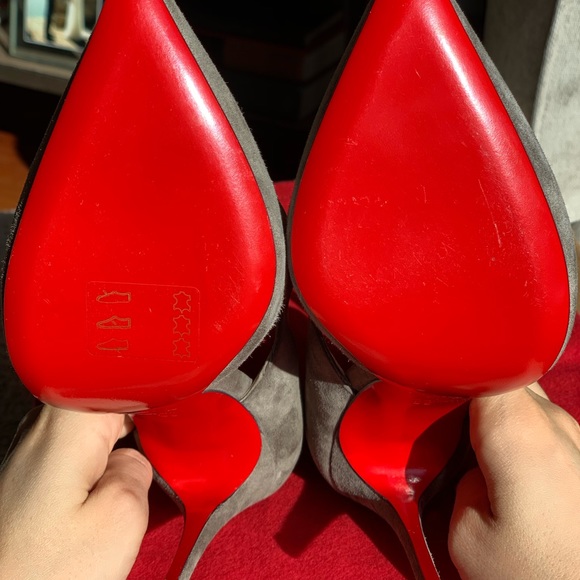 ❌ SOLD ❌ Sharpeta 100mm Veau Velours- Roche (gray) - Picture 6 of 8